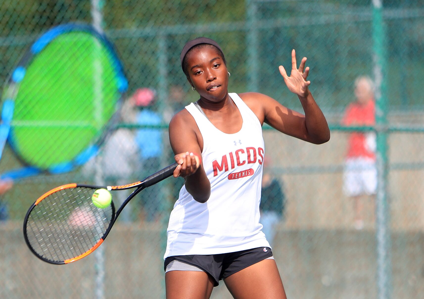 Class 3 District 2 girls tennis team championship: MICDS 5, John Burroughs 3